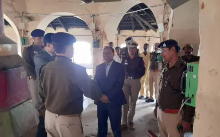 जेलों की बैरकों में शीत लहर के चलते व्यवस्था दुरस्त रखनें के निर्देश