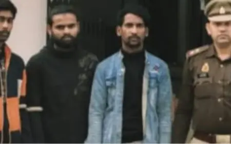 सर्राफ का झोला लूटने वाले 3 शातिर लुटेरे गिरफ्तार: जेवरात बरामद