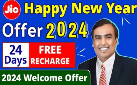 Jio New Year 2024 Offer: प्लान में 24 दिनों की एक्स्ट्रा वैलिडिटी का लाभ