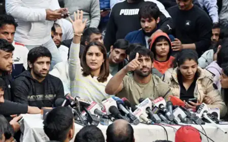 केंद्र ने इंडियन ओलंपिक एसोसिएशन को कुश्ती संघ चलाने का  दिया निर्देश