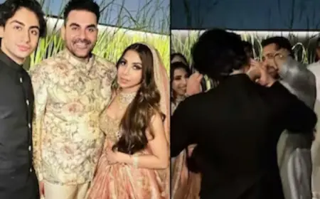 पापा अरबाज की शादी में जमकर नाचा बेटा, सलमान खान ने भी नई भाभी के साथ क‍िया डांस