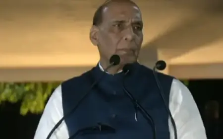 प्रधानमंत्री मोदी के नेतृत्व में समृद्ध हो रही भारत की संस्कृति - राजनाथ सिंह