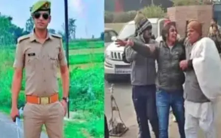 Kannoj police muthbhed : सिपाही का शव देख फूट-फूट कर रोई मंगेतर, बोली विधवा बन कर जीऊँगी