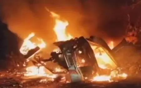 मध्यप्रदेश बस हादसा, सीएमओ और आरटीओ निलंबित