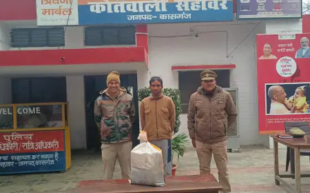 सहावर पुलिस द्वारा 43 पव्वा अवैध देशी शराब के साथ सहावर पुलिस ने 01 अभियुक्त को किया गिरफ्तार।