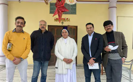 दिसम्बर महिने का आखिरी सप्ताह प्यार और विश्वास का संदेश देता- अध्यक्ष ओम सेठ