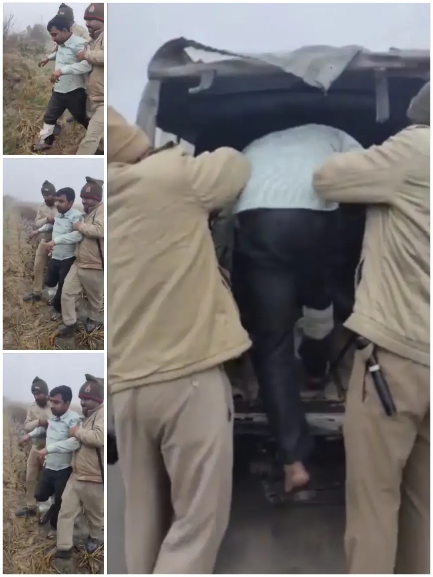 आजमगढ़: पुलिस मुठभेड़ में गो-तस्करी के मामले में वांटेड चल रहा आरोपी गिरफ्तार, एक आरोपी हुआ फरार