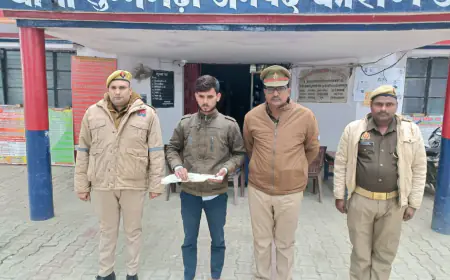 एक नाजायज तमंचा 12 बोर 02  जिन्दा कारतूस सहित 01 अभियुक्त को  सुन्नगढ़ी पुलिस द्वारा  किया गया गिरफ्तार।