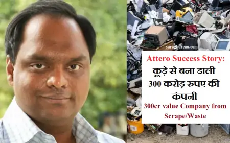 Attero Success Story: कूड़े से बना डाली 300 करोड़ रुपए की कंपनी,पढ़े पूरी  कहानी