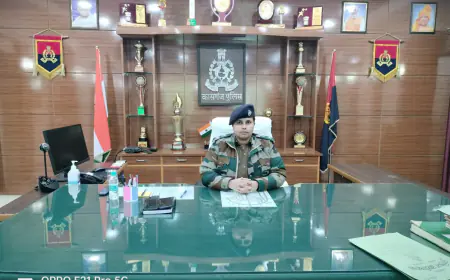 कासगंज नवागत पुलिस अधीक्षक अपर्णा रजत कौशिक द्वारा पद भार ग्रहण कर मीडिया कर्मियों  की प्रेस वार्ता ।