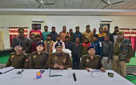 स्वाट एवं सर्विलांस तथा इंटेलीजेंस विंग द्वारा संयुक्त कार्यवाही में सौलर प्लेटों की चोरी में, 8 शातिर अन्तर्जनपदीय अभियुक्त 51 सौलर प्लेटों कीमत 18 लाख सहित गिरफ्तार