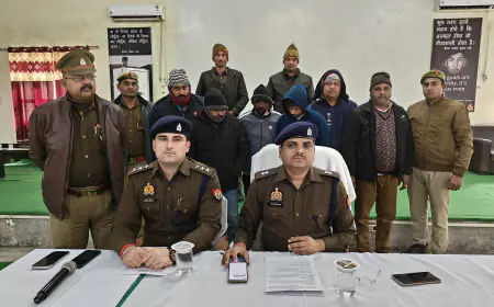 पुलिस ने चैकिंग के दौरान 6 शातिर अन्तर्जनपदीय चोर, मोबाइल टावर से चोरी की गयी दो ओ०एल०टी० कीमत 10 लाख रुपये सहित गिरफ्तार