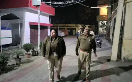 पुलिस अधीक्षक कासगंज अपर्णा रजत कौशिक द्वारा थाना सहावर का आकस्मिक निरीक्षण किया गया ।