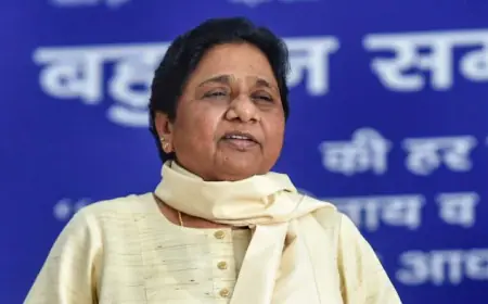 BSP प्रमुख मायावती का जन्मदिन आज: सीएम योगी और अखिलेश यादव ने दी शुभकामनाएं
