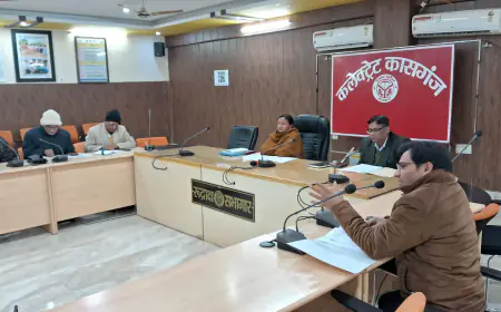 कासगंज  डी एम ने विद्यालय वाहनों में जीपीएस सिस्टम, स्पीड गवर्नर, सी0सी0टी0वी कैमरा, फर्स्टएड बॉक्स, फायर सेफ्टी व अन्य सुरक्षा सम्बन्धी उपकरणों के लगाये जाने के दिशा निर्देश दिये।