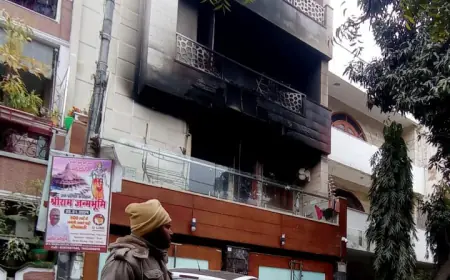 Delhi Pitampura hadsa : खराब रूम हीटर, दरवाजे इलेक्ट्रॉनिक लॉक के कारण हुई 6 लोगों की मौत