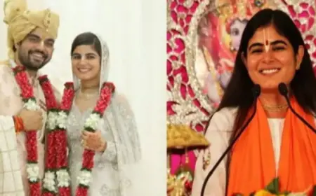 मशहूर कथावाचक देवी चित्रलेखा ने की मुस्लिम युवक से शादी?