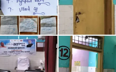 लापता रहते है कुरावली अस्पताल के डाक्टर और चिकित्सा अधीक्षक