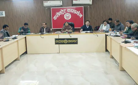 कासगंज आईजीआरएस पोर्टल के प्रकरणों का शीघ्रता से निस्तारण करें, कोई भी प्रकरण लंबित न रहे।