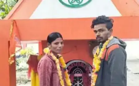 चार बच्चों की माँ विधवा ने चचिया ससुर से थाने में रचाई शादी