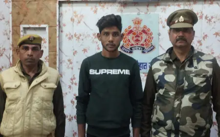 पुलिस ने चोरी की एक ईको गाडी सहित अभियुक्त किया  गिरफ्तार