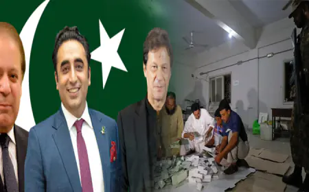 Pakistan Chunav:  पिछड़ रहे नवाज शरीफ और भुट्टो के कैंडिडेट, इमरान खान के उम्मीदवार 154 सीटों पर आगे