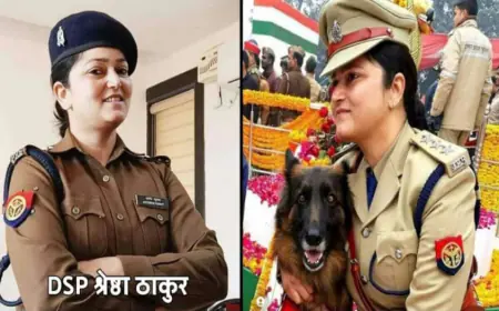 तेज तर्रार डिप्टी एसपी श्रेष्ठा ठाकुर, फ्रॉड पति के खिलाफ दर्ज कराया केस