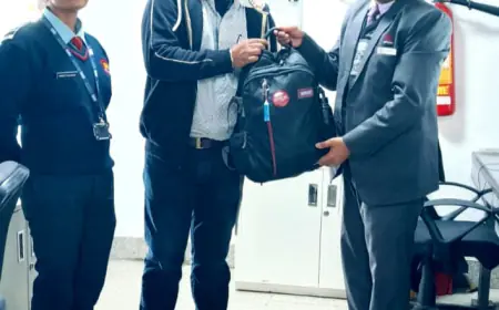 लखनऊ मेट्रो की चाक-चौबंद सुरक्षा व्यवस्था ने मात्र 14 मिनट में लौटाया यात्री का खोया लैपटॉप