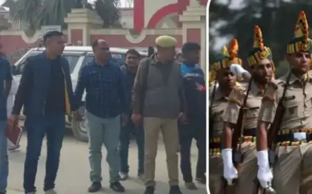 9 लाख दो UP पुलिस भर्ती का पेपर लो, फौजी सहित 8 गिरफ्तार