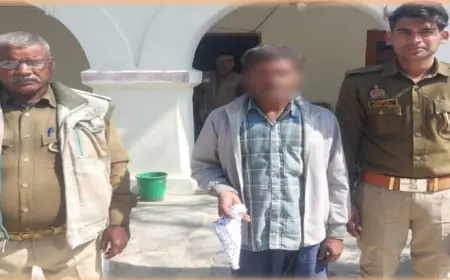 शमसाबाद पुलिस को मिली बड़ी कामयाबी एक अभियुक्त को तमंचे सहित किया गिरफ्तार