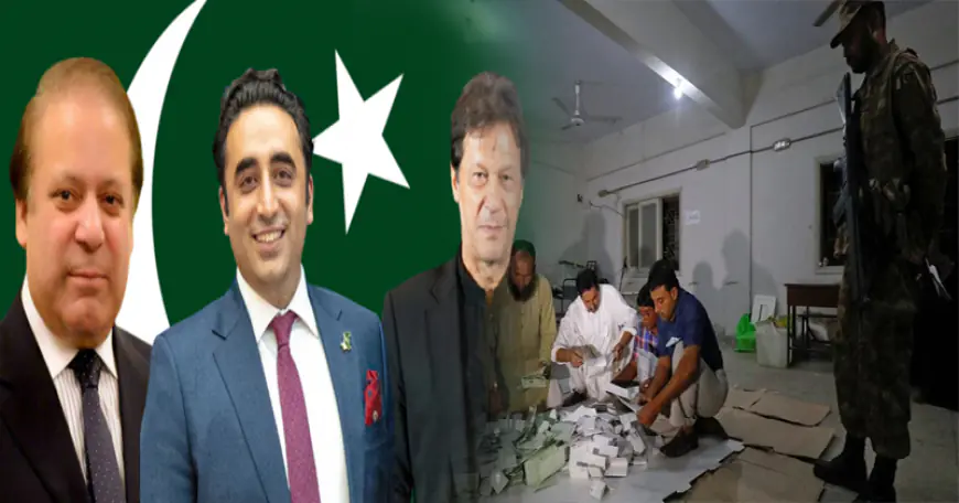 Pakistan Chunav:  पिछड़ रहे नवाज शरीफ और भुट्टो के कैंडिडेट, इमरान खान के उम्मीदवार 154 सीटों पर आगे