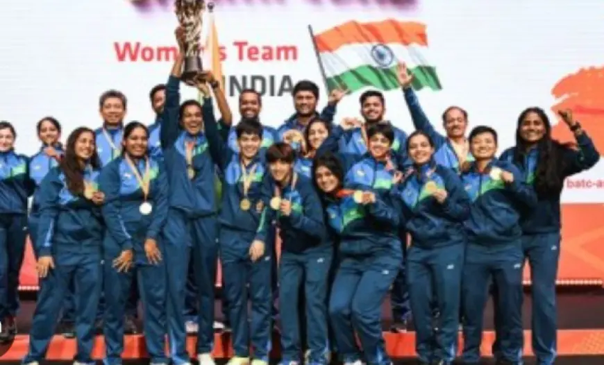 Badminton Asia Team Championships Final: भारत की बेटियों ने रचा इतिहास, थाईलैंड को हराकर जीता खिताब