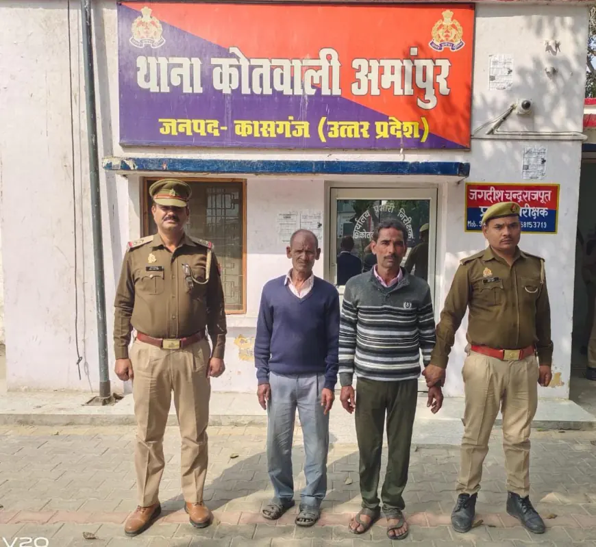 अमांपुर पुलिस द्वारा धोखाधड़ी से सम्बन्धित अभियोग में वांछित 02 अभियुक्तगण को  किया गिरफ्तार।