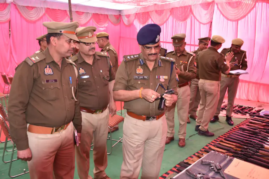 वरिष्ठ पुलिस अधीक्षक ने थाना कोतवाली नगर का किया  वार्षिक निरीक्षण, दिए आवश्यक दिशा निर्देश