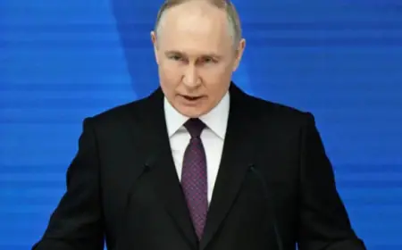 यूक्रेन में सेना भेजी तो...  रूसी राष्ट्रपति पुतिन की पश्चिमी देशों को खुली चेतावनी