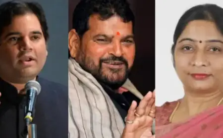 Lok Sabha Elections 2024 : वरुण-मेनका, बृजभूषण और संघमित्रा मौर्य की सीट पर फंस सकता है पेंच!