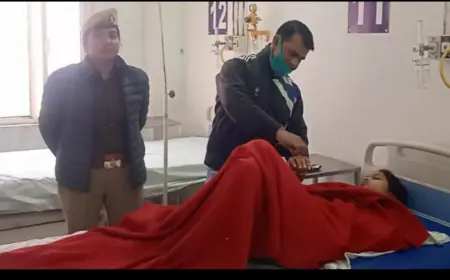 कासगंज प्रेम प्रसंग के चलते भाई ने सगी बहन को मारी गोली।