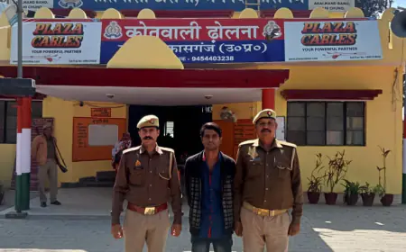 ढोलना पुलिस द्वारा जिलाबदर एवं वारंटी  अभियुक्त को किया  गिरफ्तार।