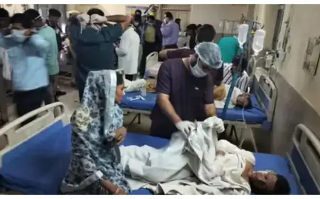 शिव बारात के दौरान बड़ा हादसा, करंट की चपेट आने से 18 बच्चे झुलसे, हालत गंभीर