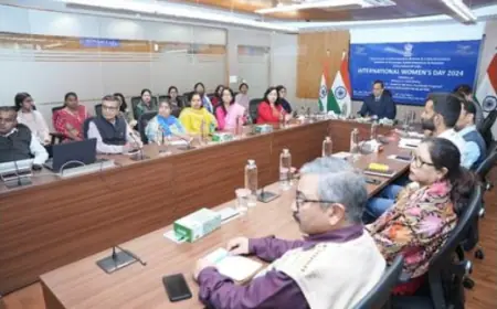 प्रशासनिक सुधार और लोक शिकायत विभाग ने अंतर्राष्ट्रीय महिला दिवस 2024 मनाया