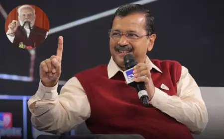 दिल्ली में महिलाओं को CM केजरीवाल की सलाह, पति मोदी मोदी चिल्लाये तो रात का खाना न दें