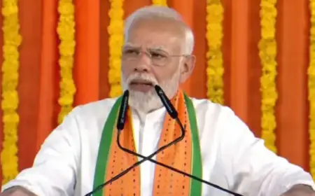 मोदी हम राष्ट्र निर्माण के लिए करते हैं विकास कार्य, चुनाव जीतने के लिए नहीं