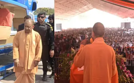 सीएम योगी नें 15 मिनट पहले पंहुच सभी को चौंकाया