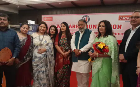 मेदांता हॉस्पिटल हेल्थ पार्टनर के रूप में संयुक्त तत्वावधान में आई इंस्पिरेशन अवार्ड का आयोजन