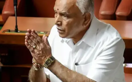 कर्नाटक के पूर्व CM येदियुरप्पा पर POCSO एक्ट के तहत मुकदमा दर्ज