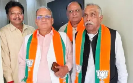 पूर्व सांसद देवेंद्र सिंह यादव ने छोड़ी सपा भाजपा में हुए शामिल, बसपा नेता नीरज मिश्रा भी हुए साथ