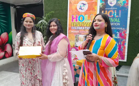 इसी का नाम जिंदगी संस्था द्वारा होली उत्सव का आयोजन होटल रॉयल कैफे में किया गया