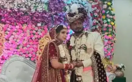 शादी की मेहंदी भी नहीं छूटी और दुल्हन के सामने आ गई दूल्हे की लाश