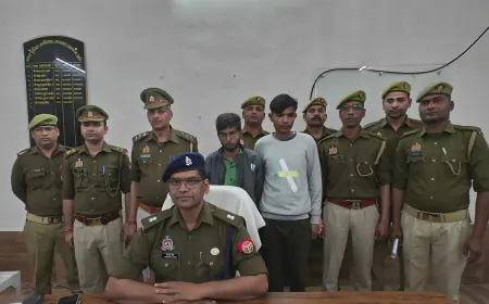 ऑनलाइन ठगी करने वाले दो शातिर अन्तर्राज्यीय अभियुक्त गिरफ्तार