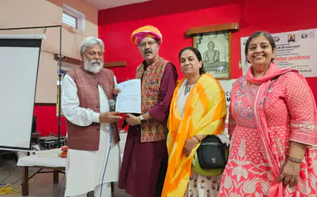 नदियों को पुनर्जीवित करके ही जनजीवन में खुशहाली संभव:राजेन्द्र सिंह